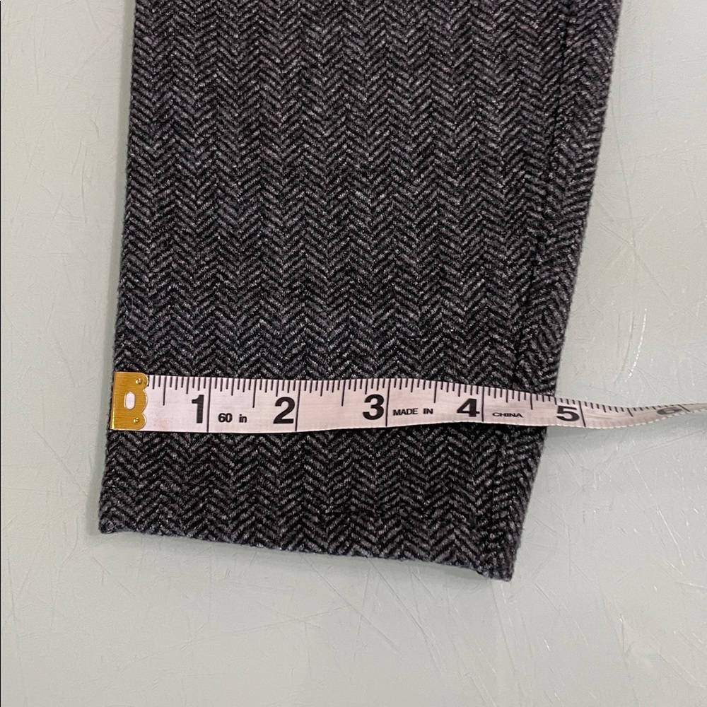 Kyodan Black and Gray Herringbone Leggings - Picture 3 of 11